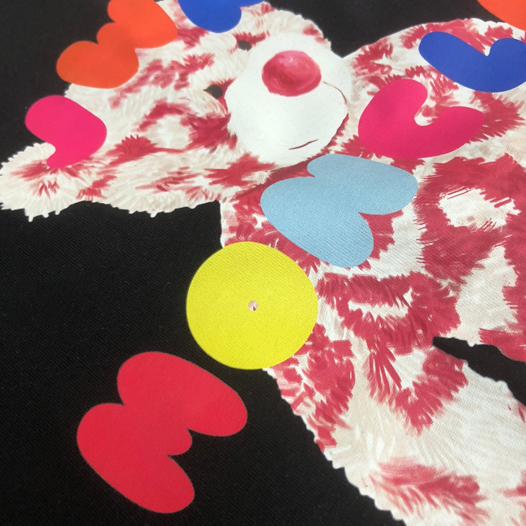 Moncler New Couple’s Colorful Bear Print T-Shirt S–XL