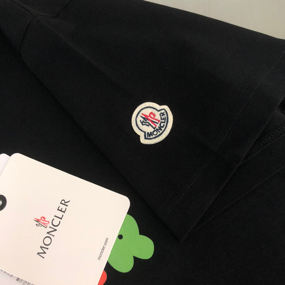 Moncler New Couple’s Colorful Bear Print T-Shirt S–XL