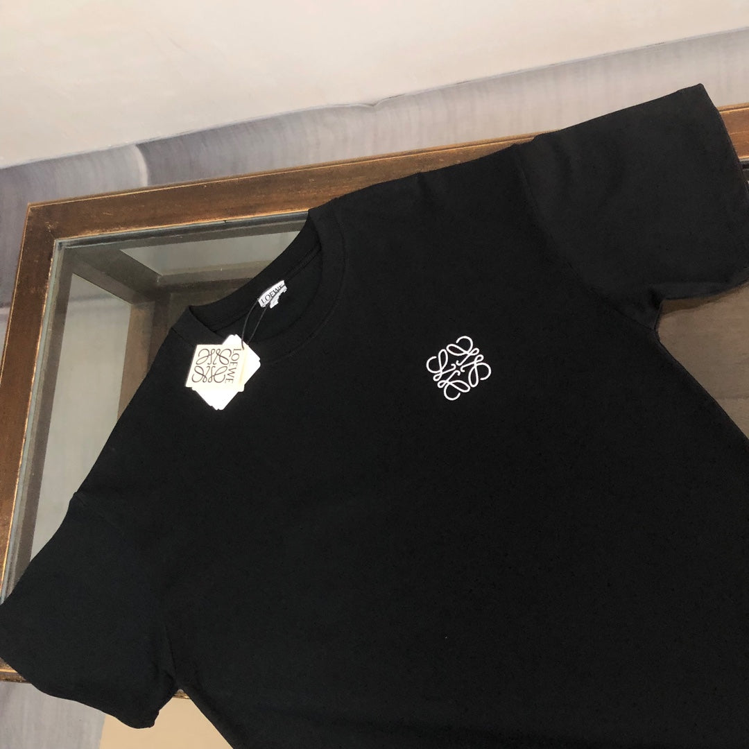 LOEWE 24SS Logo Embroidered Cotton T-Shirt | Oversized Unisex Fit | S–XXL