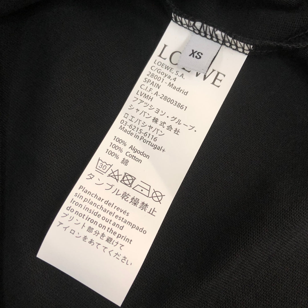 LOEWE 24SS Logo Embroidered Cotton T-Shirt | Oversized Unisex Fit | S–XXL