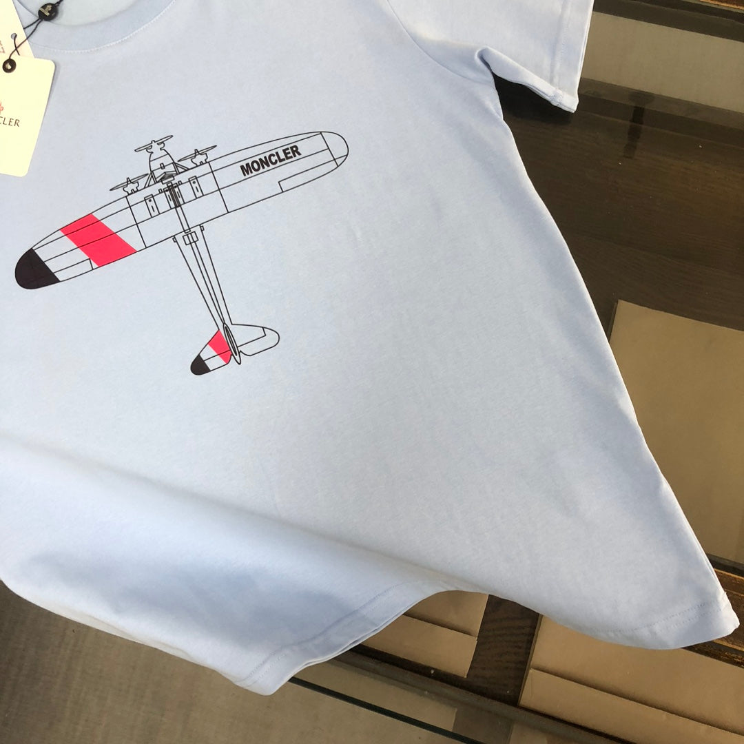 Moncler New Couple’s Logo Print T-Shirt S–XL
