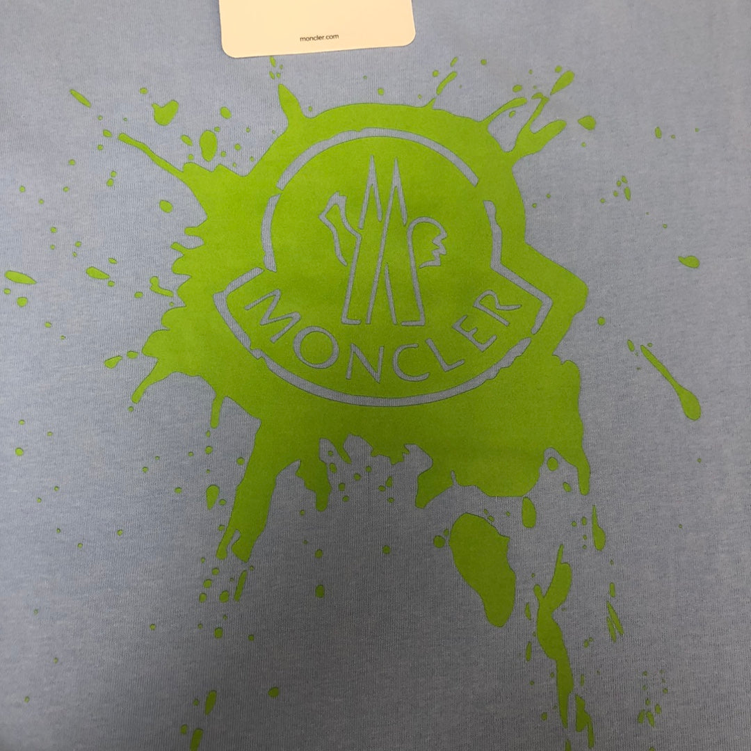 Moncler New Couple’s Spray-Print Logo T-Shirt S–XL