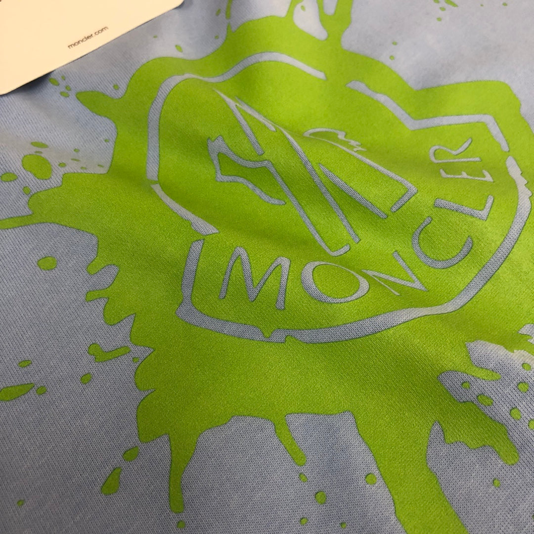 Moncler New Couple’s Spray-Print Logo T-Shirt S–XL