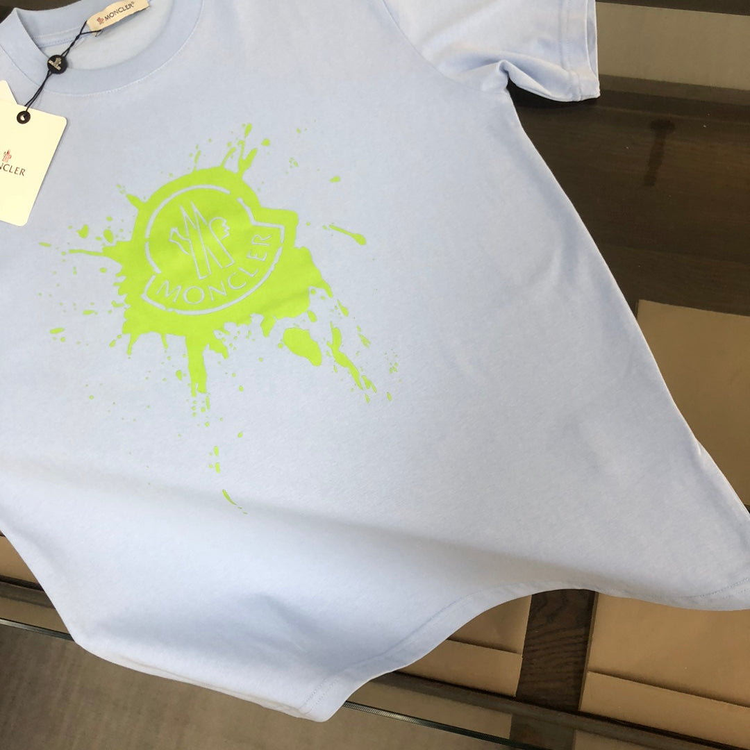 Moncler New Couple’s Spray-Print Logo T-Shirt S–XL