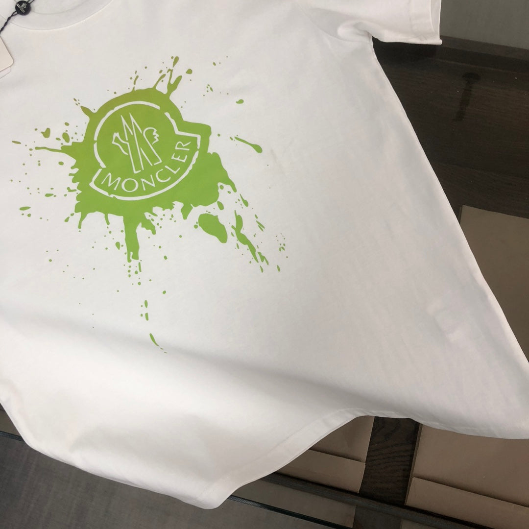 Moncler New Couple’s Spray-Print Logo T-Shirt S–XL