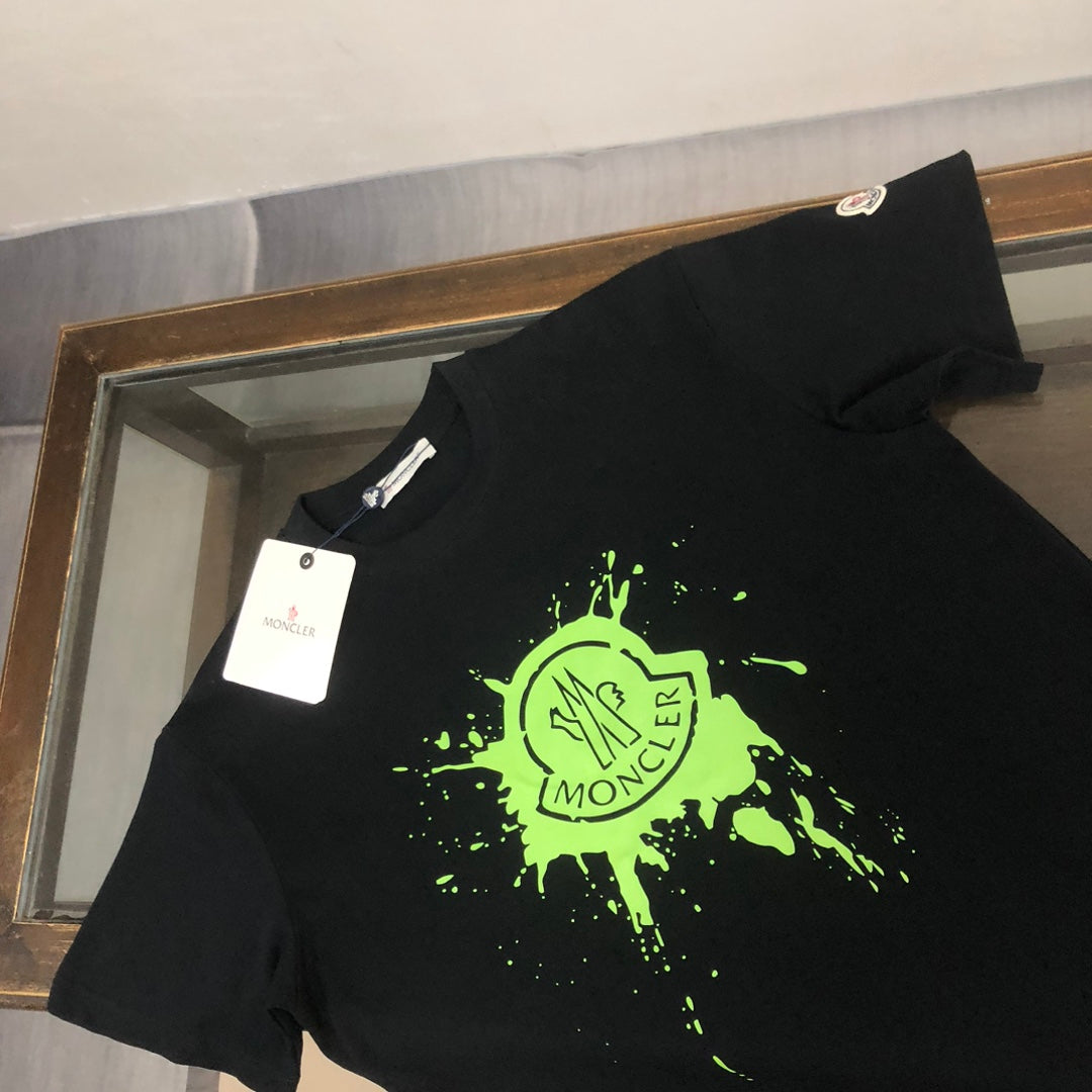 Moncler New Couple’s Spray-Print Logo T-Shirt S–XL