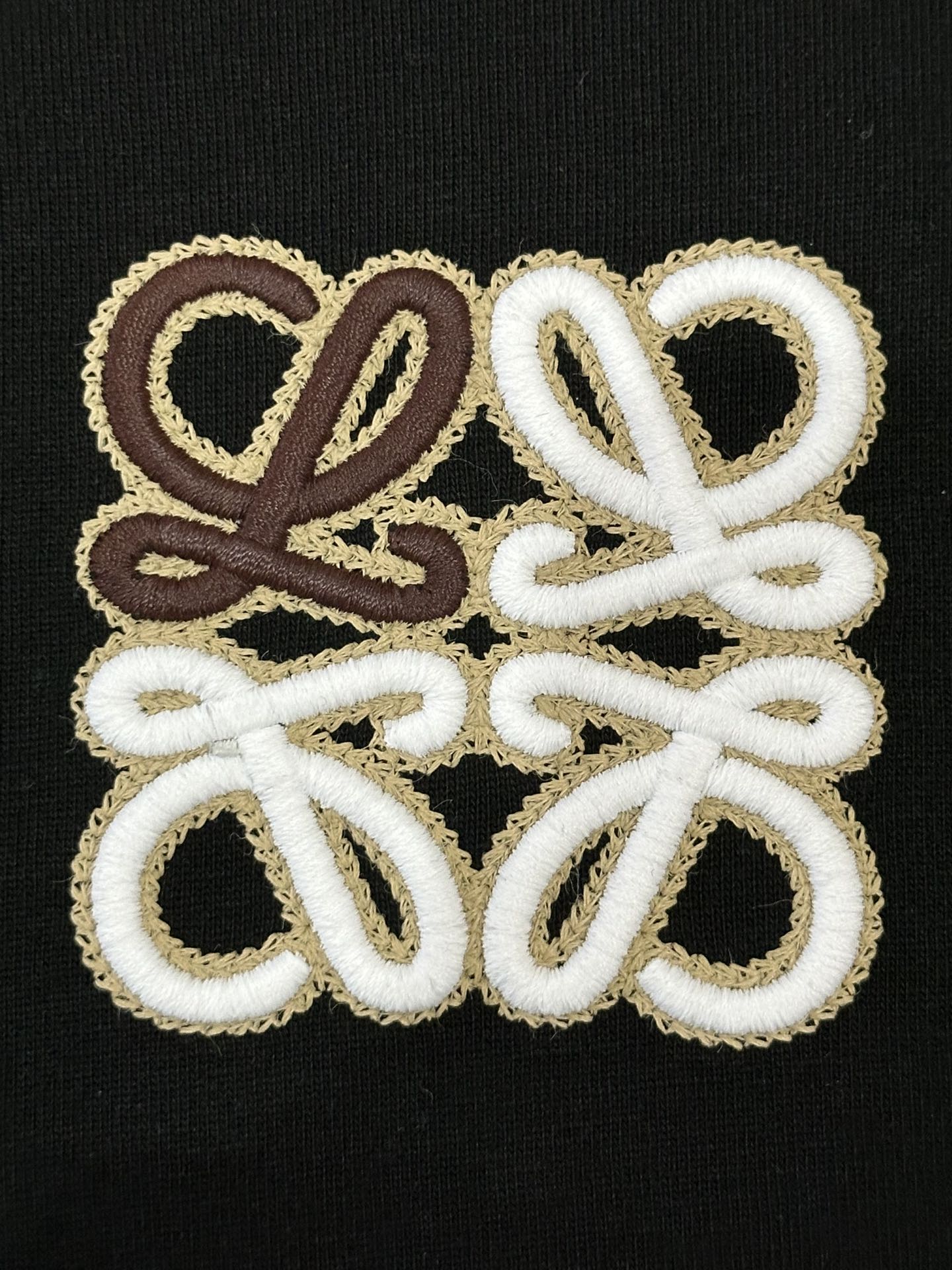 LOEWE Official Logo Embroidered T-Shirt | Unisex Luxury Cotton Tee | S–XL