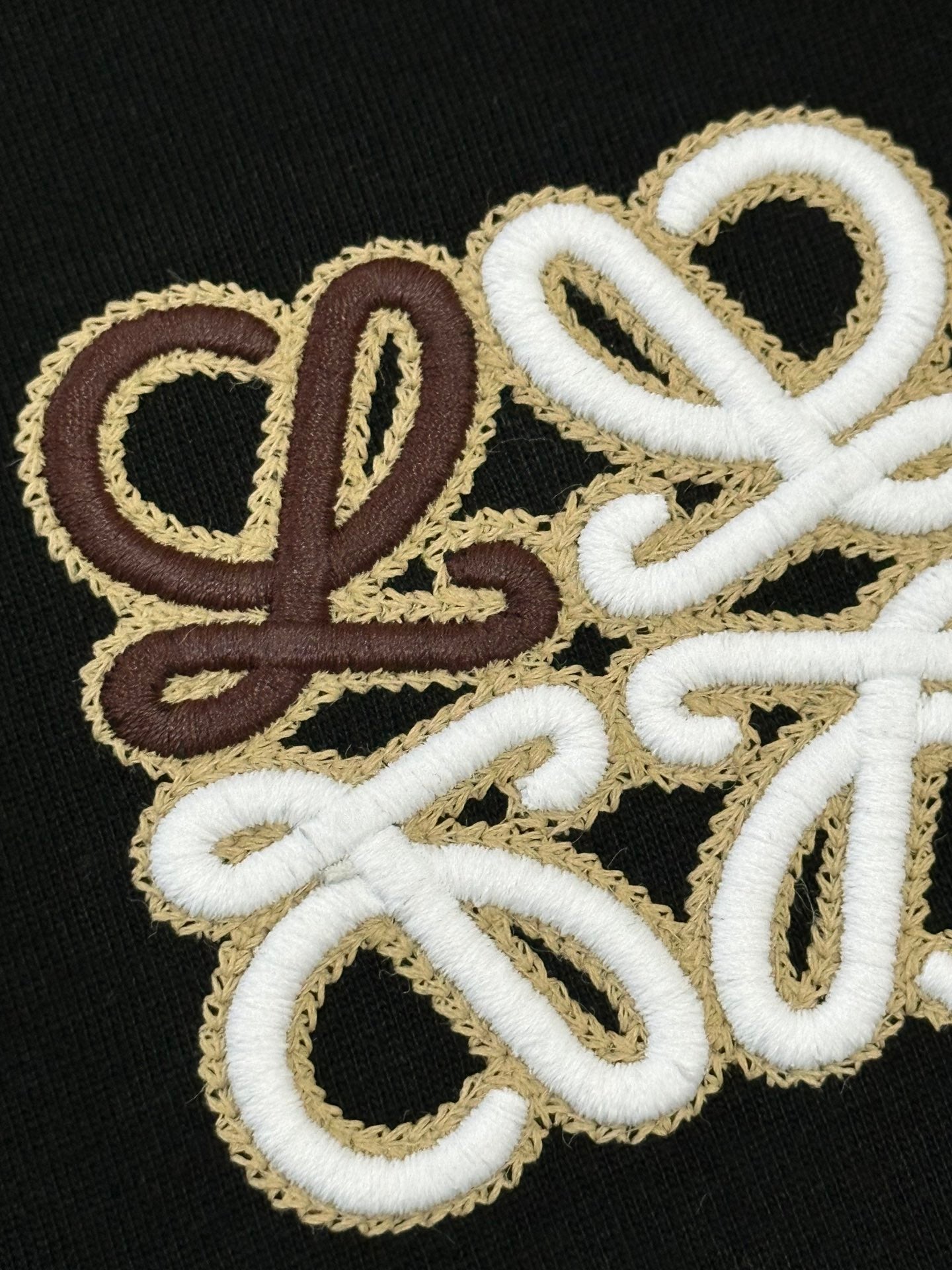 LOEWE Official Logo Embroidered T-Shirt | Unisex Luxury Cotton Tee | S–XL