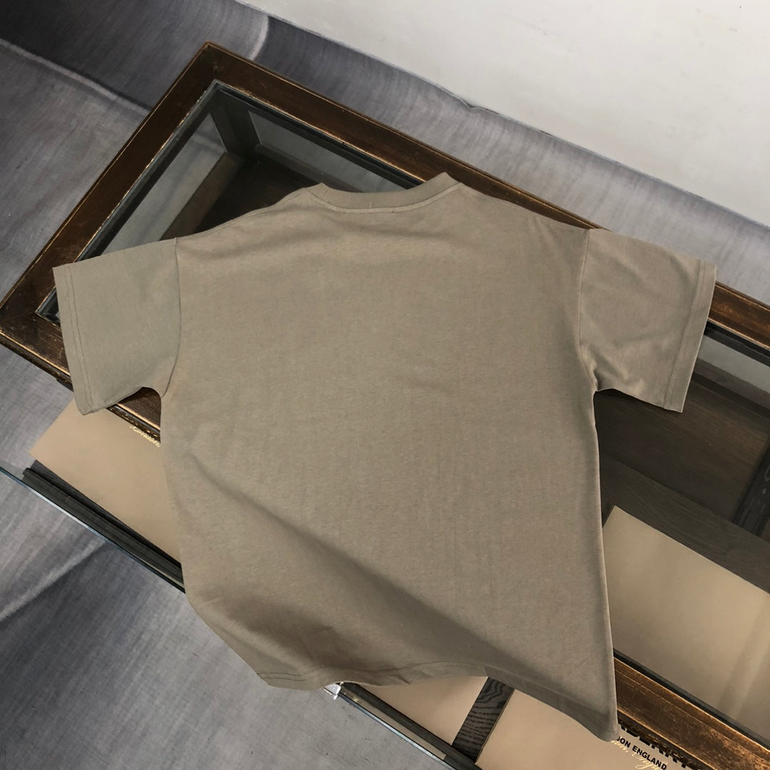 LOEWE 24SS Logo Embroidered Luxury T-Shirt | Unisex Premium Cotton Tee | XS–L