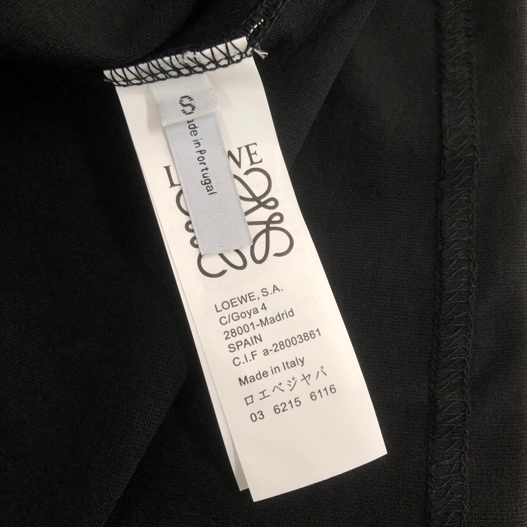 LOEWE 24SS Logo Embroidered Luxury T-Shirt | Unisex Premium Cotton Tee | XS–L