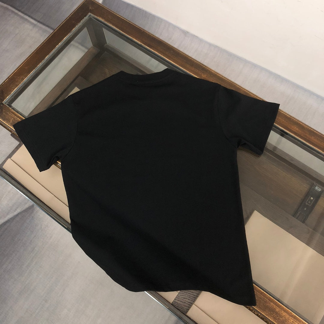 LOEWE 24SS Logo Embroidered Luxury T-Shirt | Unisex Premium Cotton Tee | XS–L