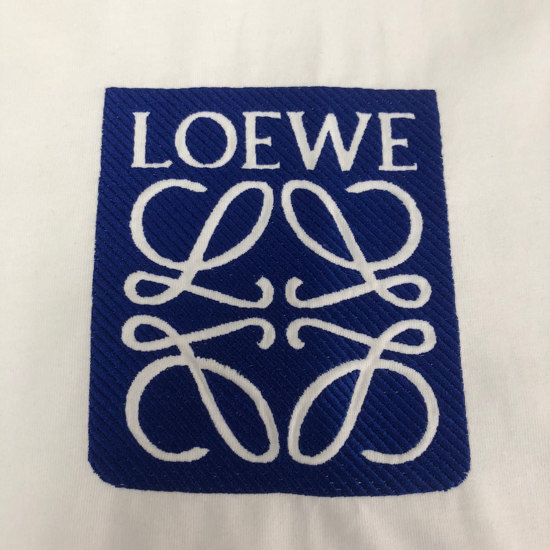 LOEWE 24SS Logo Embroidered Luxury T-Shirt | Unisex Premium Cotton Tee | XS–L