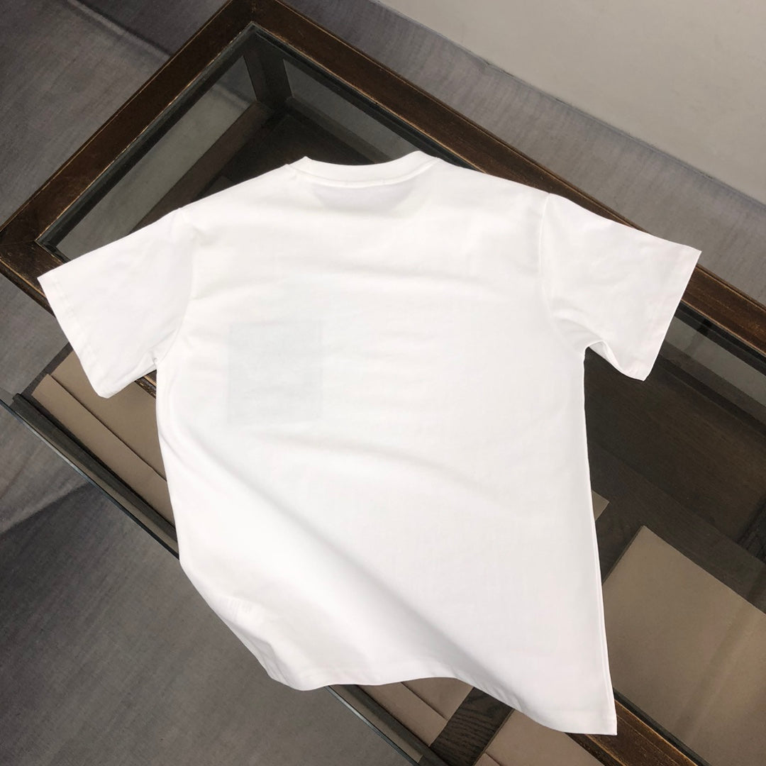 LOEWE 24SS Logo Embroidered Luxury T-Shirt | Unisex Premium Cotton Tee | XS–L