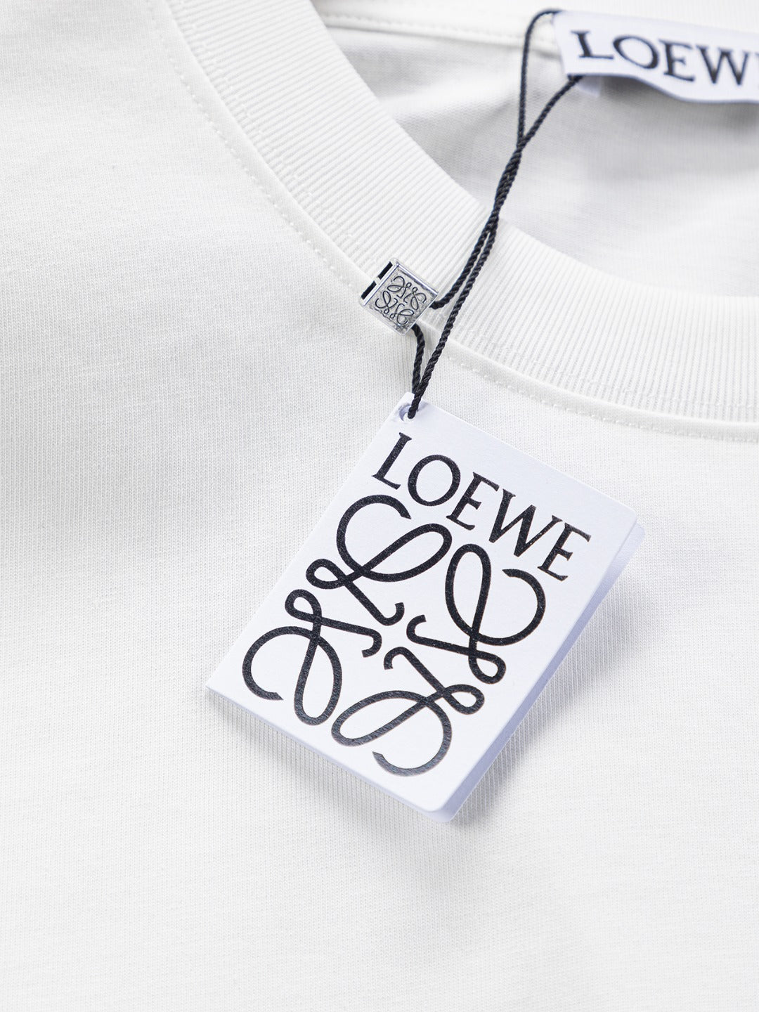 LOEWE 25SS Suna Fujita Collaboration Embroidered Rabbit T-Shirt | S–XL
