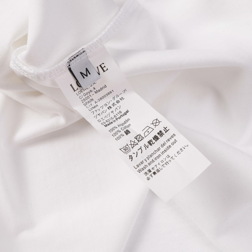 LOEWE 2024 Embroidered Logo T-Shirt | 350G Premium Cotton | Unisex XS–L
