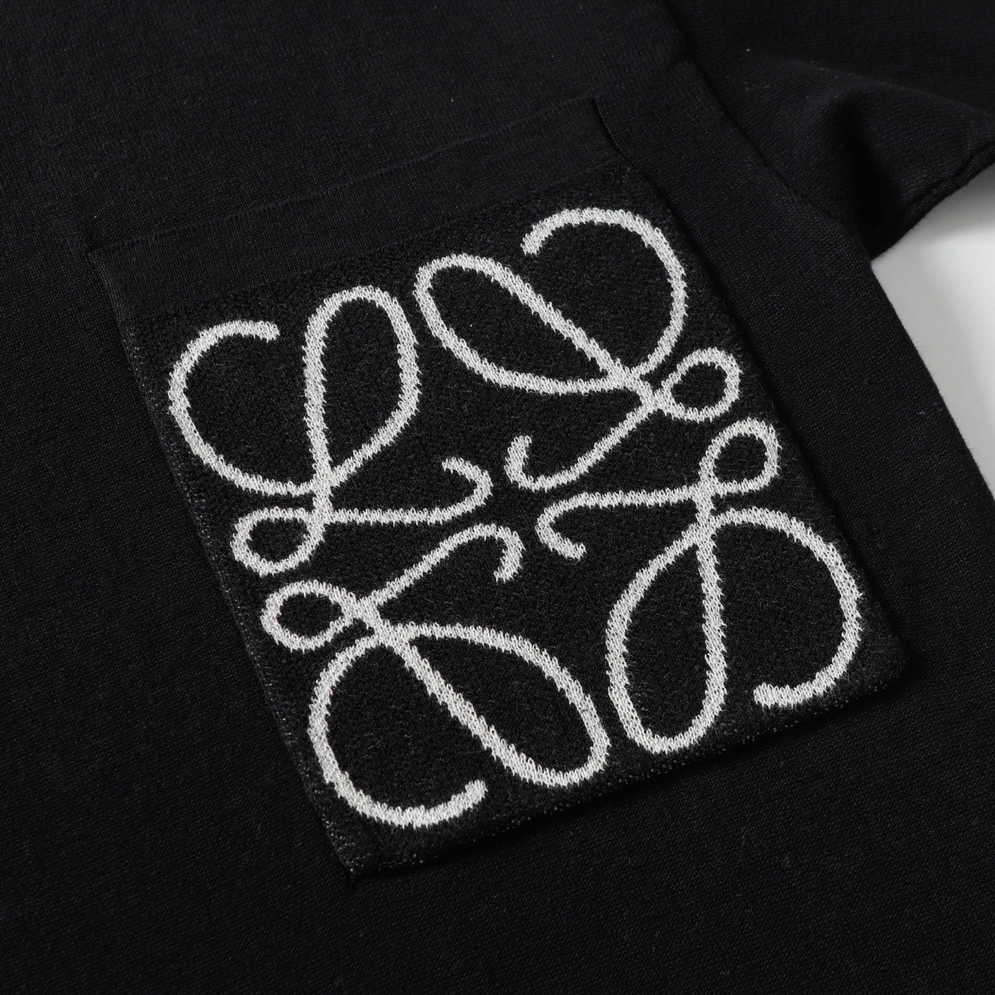 LOEWE Modal Anagram Pocket Knit T-Shirt | Unisex XS–L