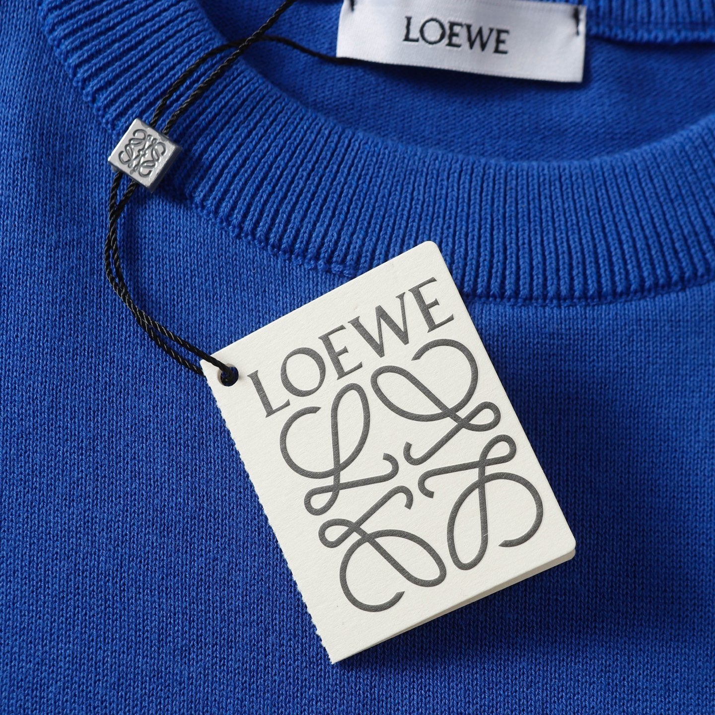LOEWE Modal Anagram Pocket Knit T-Shirt | Unisex XS–L