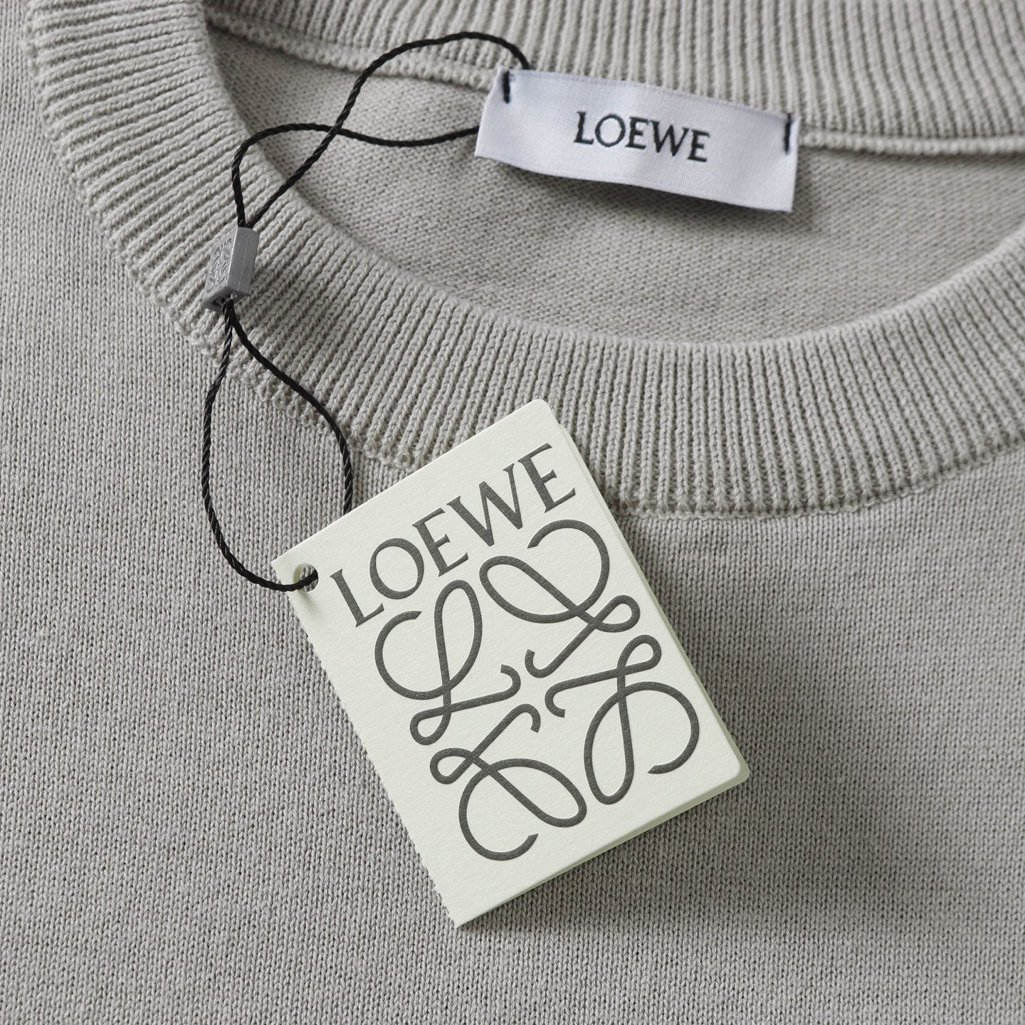 LOEWE Modal Anagram Pocket Knit T-Shirt | Unisex XS–L