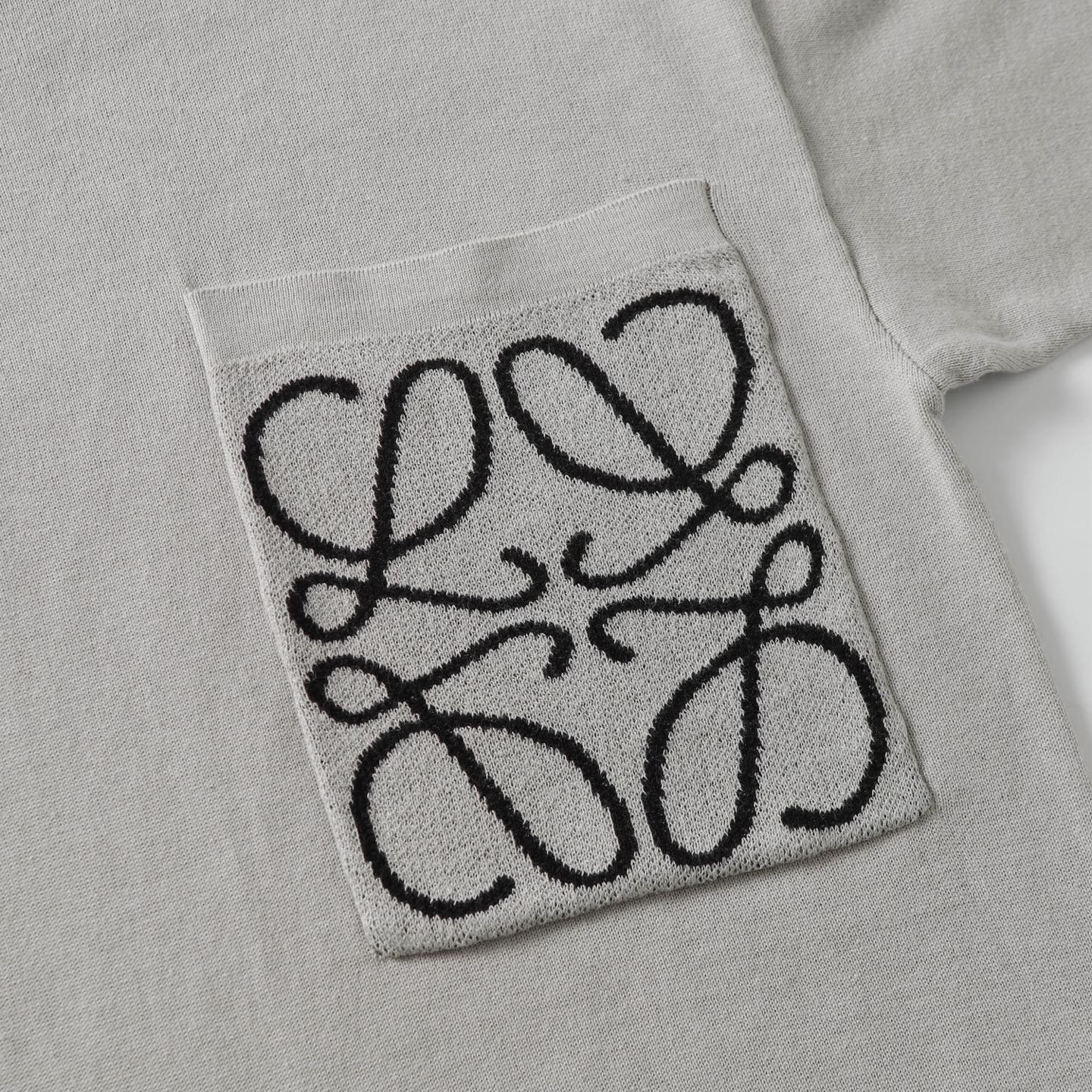 LOEWE Modal Anagram Pocket Knit T-Shirt | Unisex XS–L