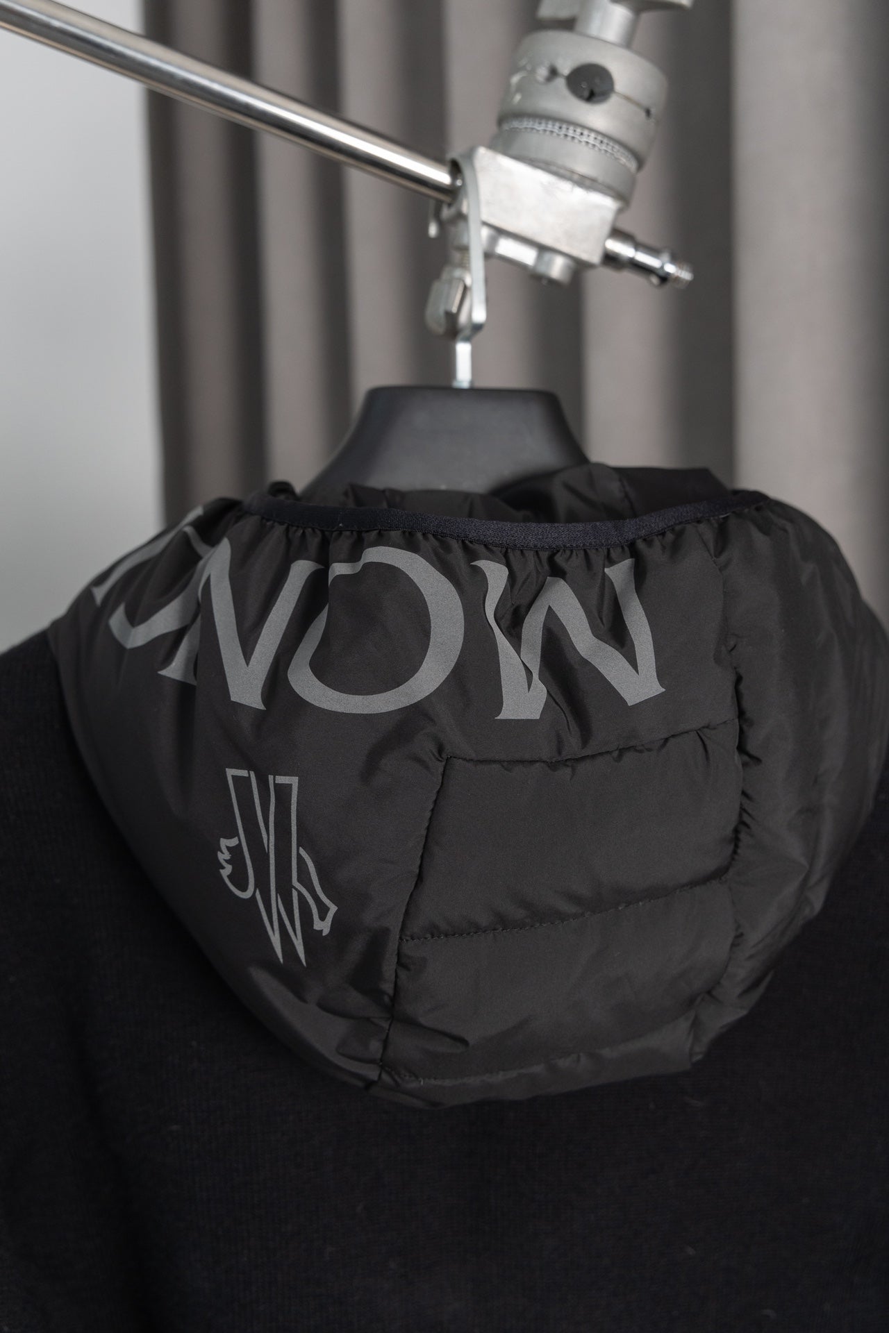 MONCLER New Knit-Paneled Down Jacket | Black | Size 1–4