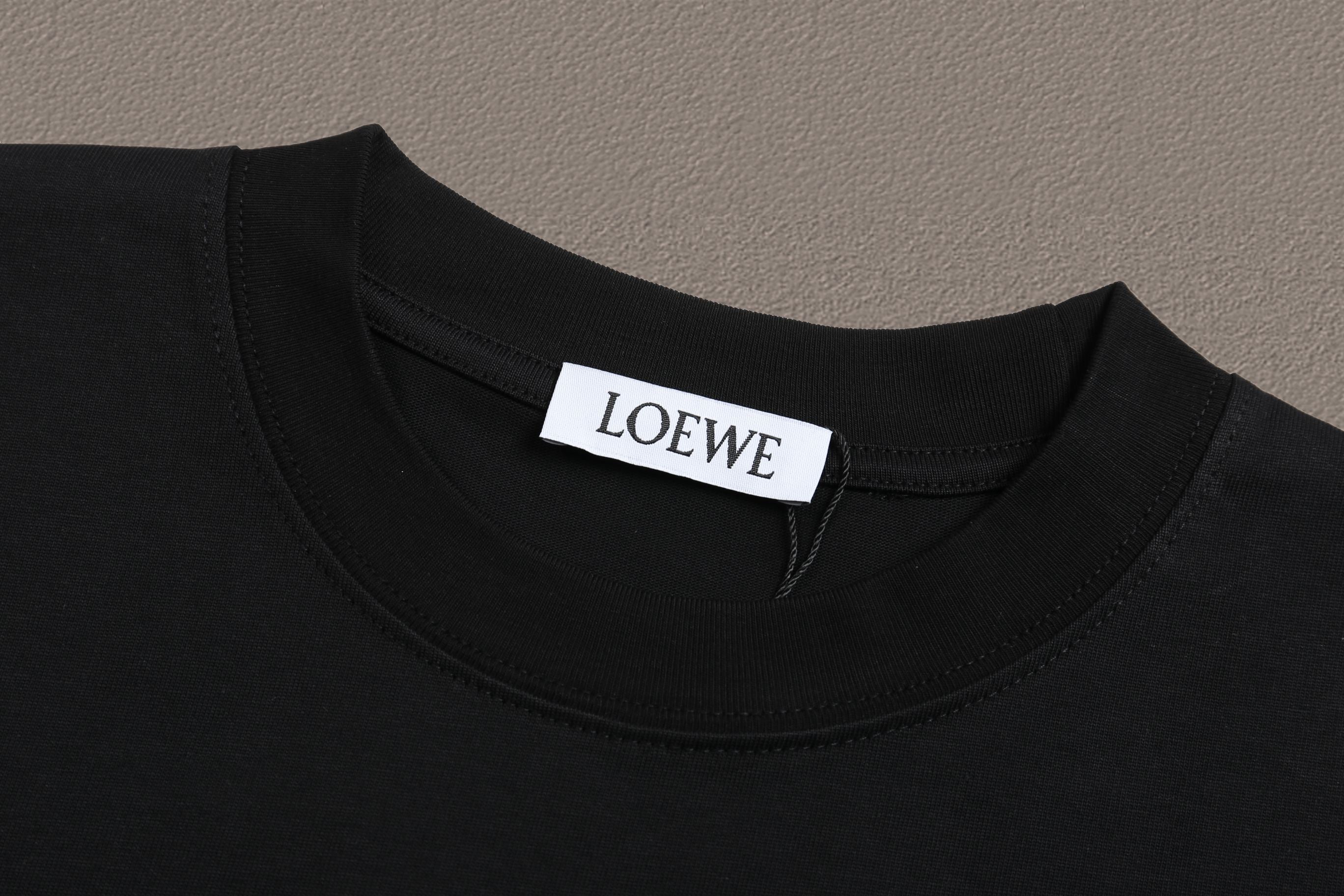 LOEWE 2025 SS Unisex Logo Print T-Shirt | XS–L