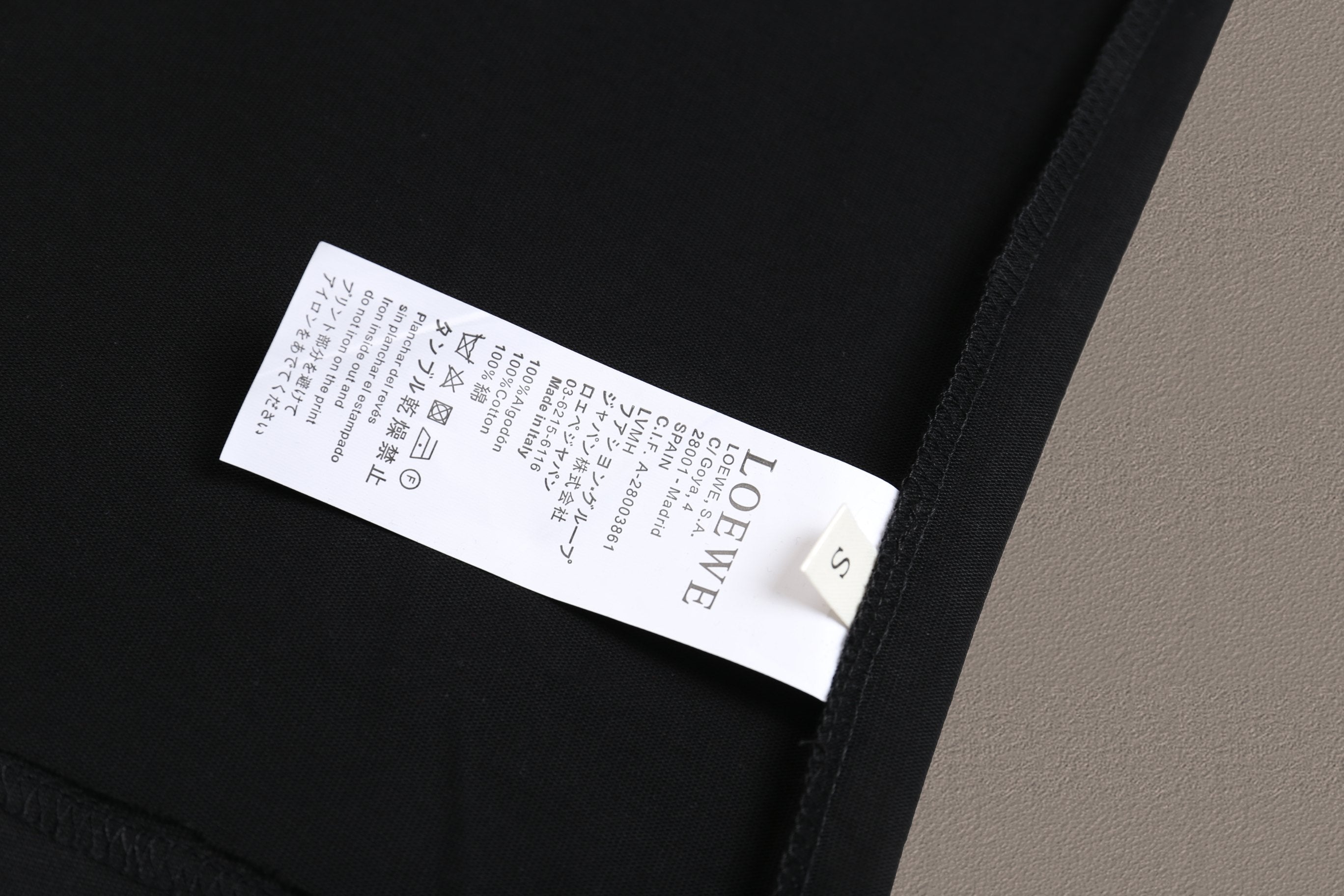 LOEWE 2025 SS Unisex Logo Print T-Shirt | XS–L