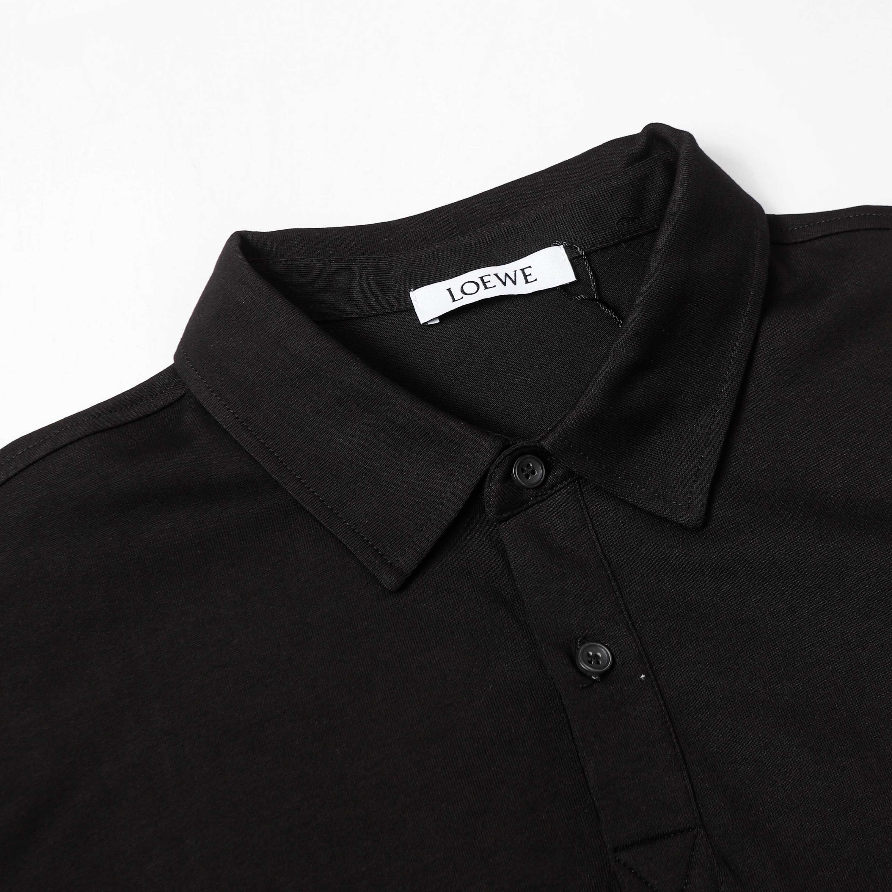 LOEWE 25SS Luxury Terry Embroidery Polo Shirt | S–XXL