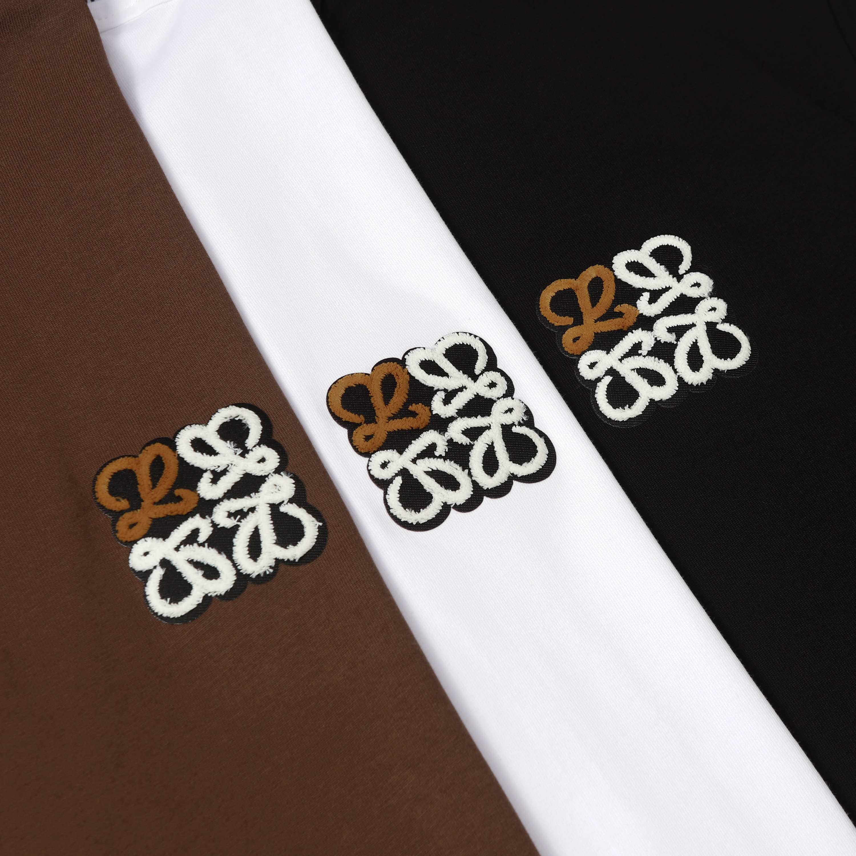 LOEWE 25SS Luxury Terry Embroidery Polo Shirt | S–XXL