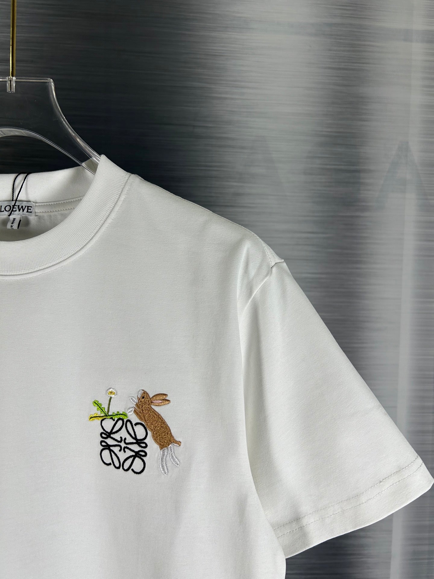 LOEWE Logo Bunny Embroidery T-Shirt | S–XL