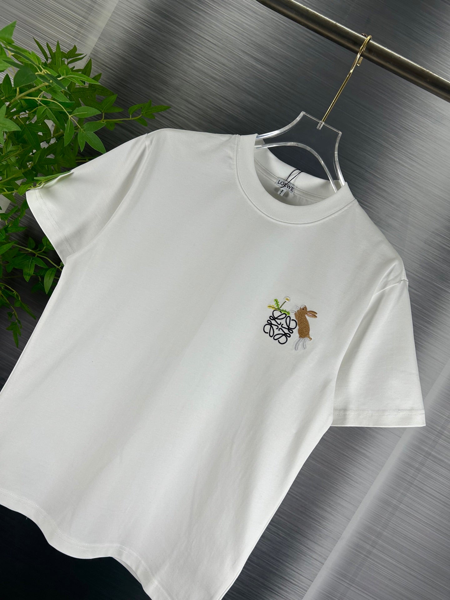 LOEWE Logo Bunny Embroidery T-Shirt | S–XL
