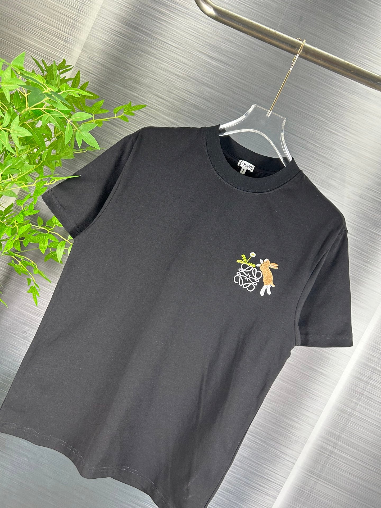 LOEWE Logo Bunny Embroidery T-Shirt | S–XL
