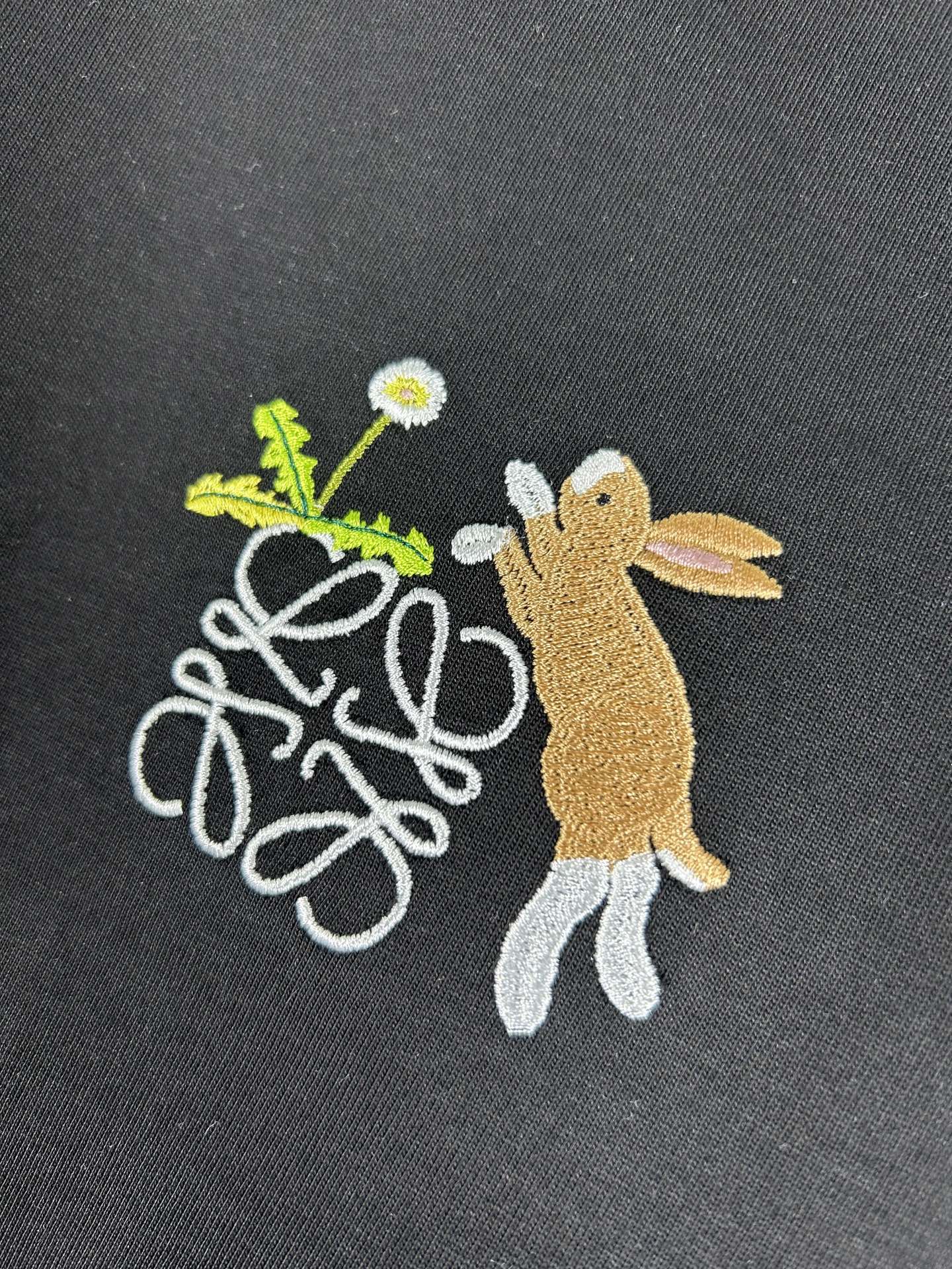 LOEWE Logo Bunny Embroidery T-Shirt | S–XL