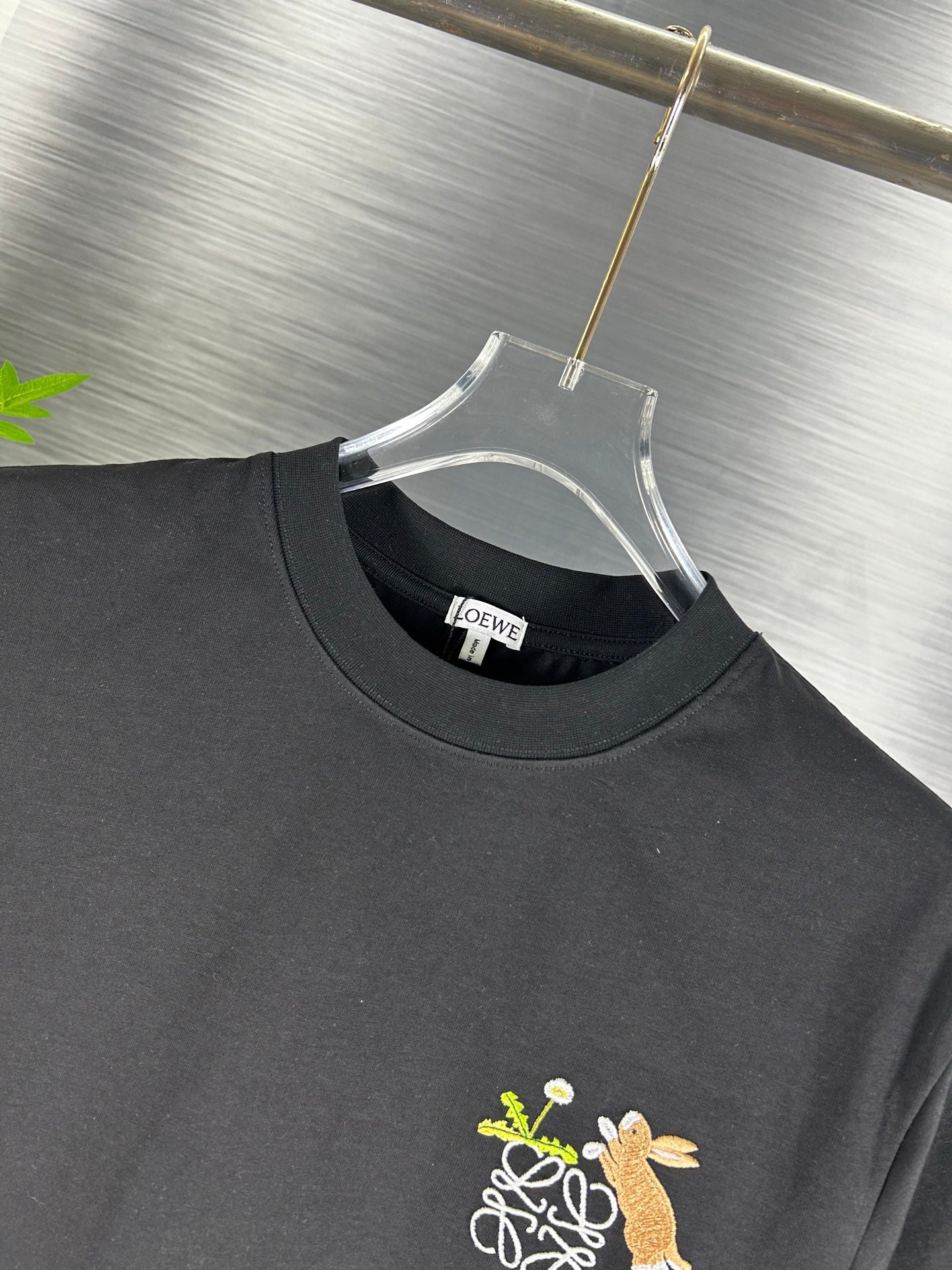 LOEWE Logo Bunny Embroidery T-Shirt | S–XL
