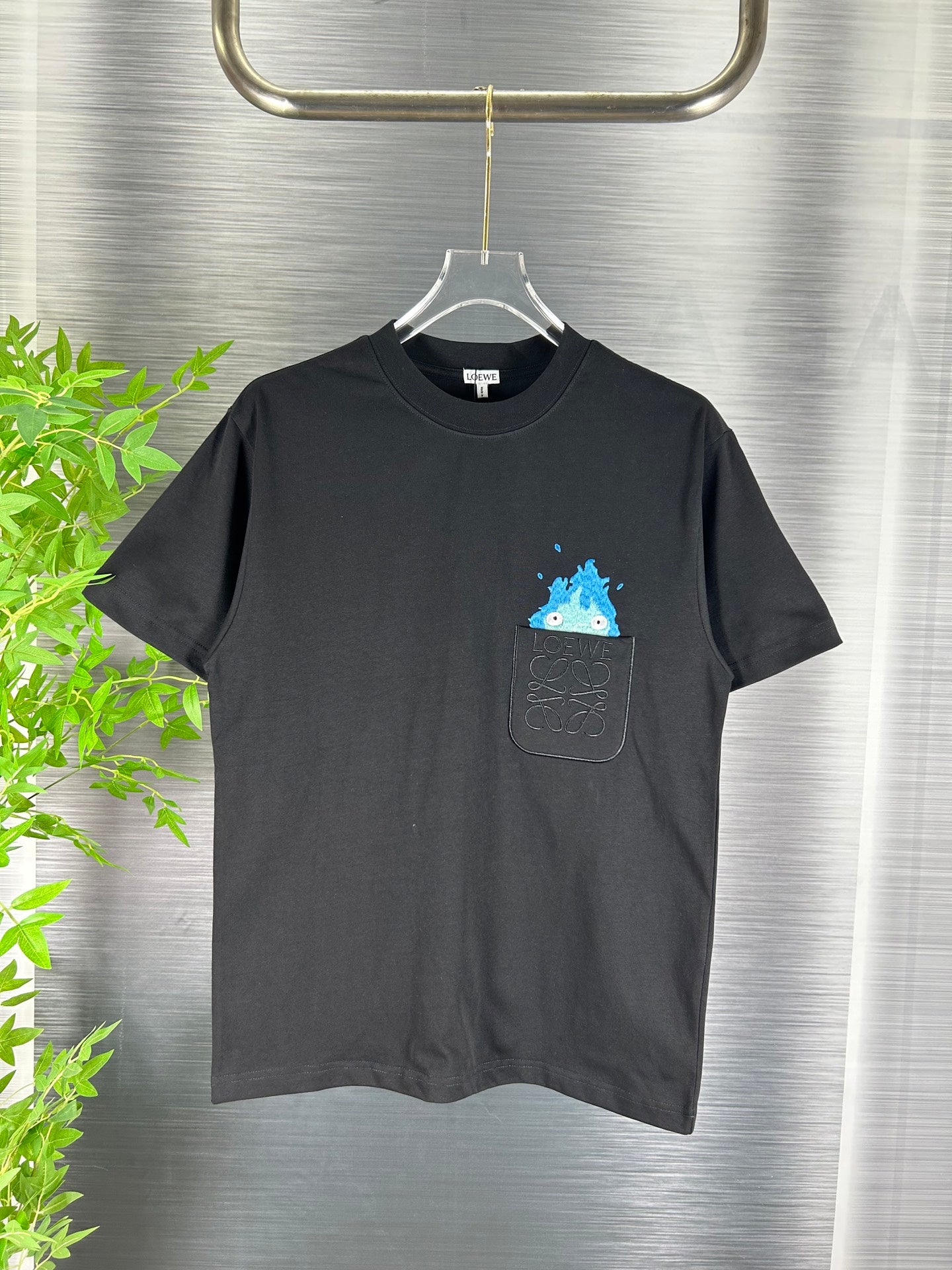 LOEWE Howl’s Moving Castle Embroidery T-Shirt | S–XL