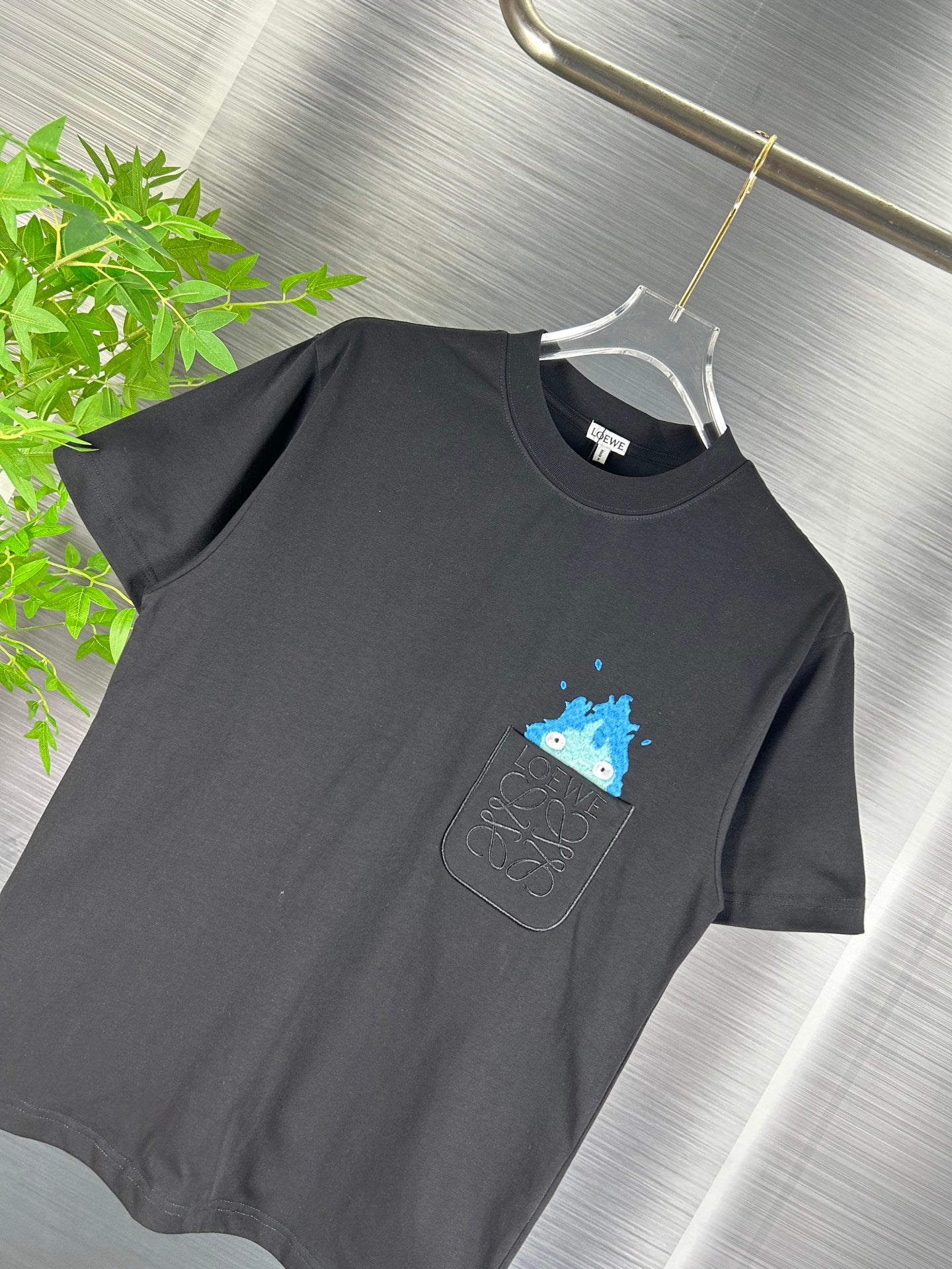 LOEWE Howl’s Moving Castle Embroidery T-Shirt | S–XL