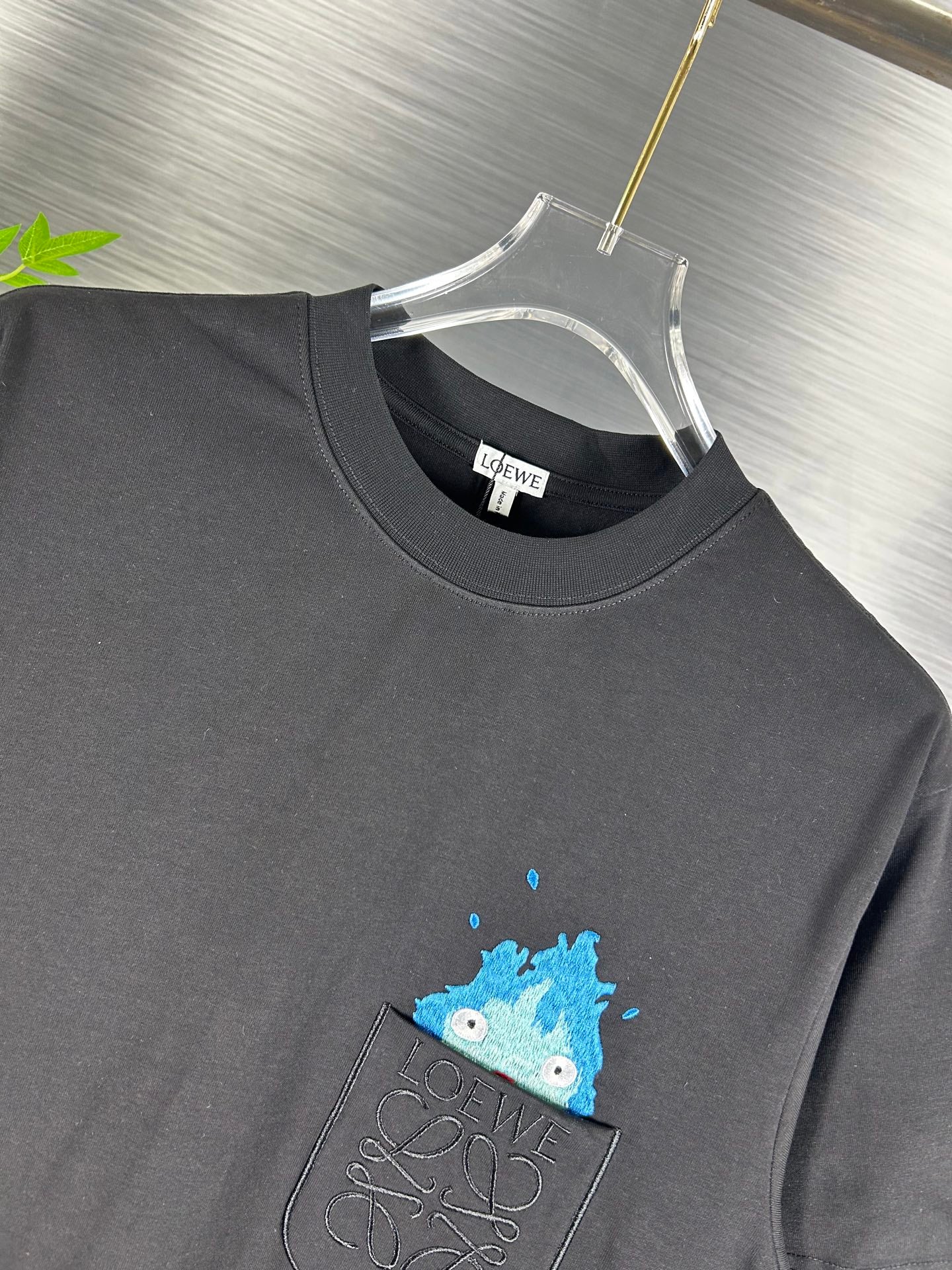 LOEWE Howl’s Moving Castle Embroidery T-Shirt | S–XL