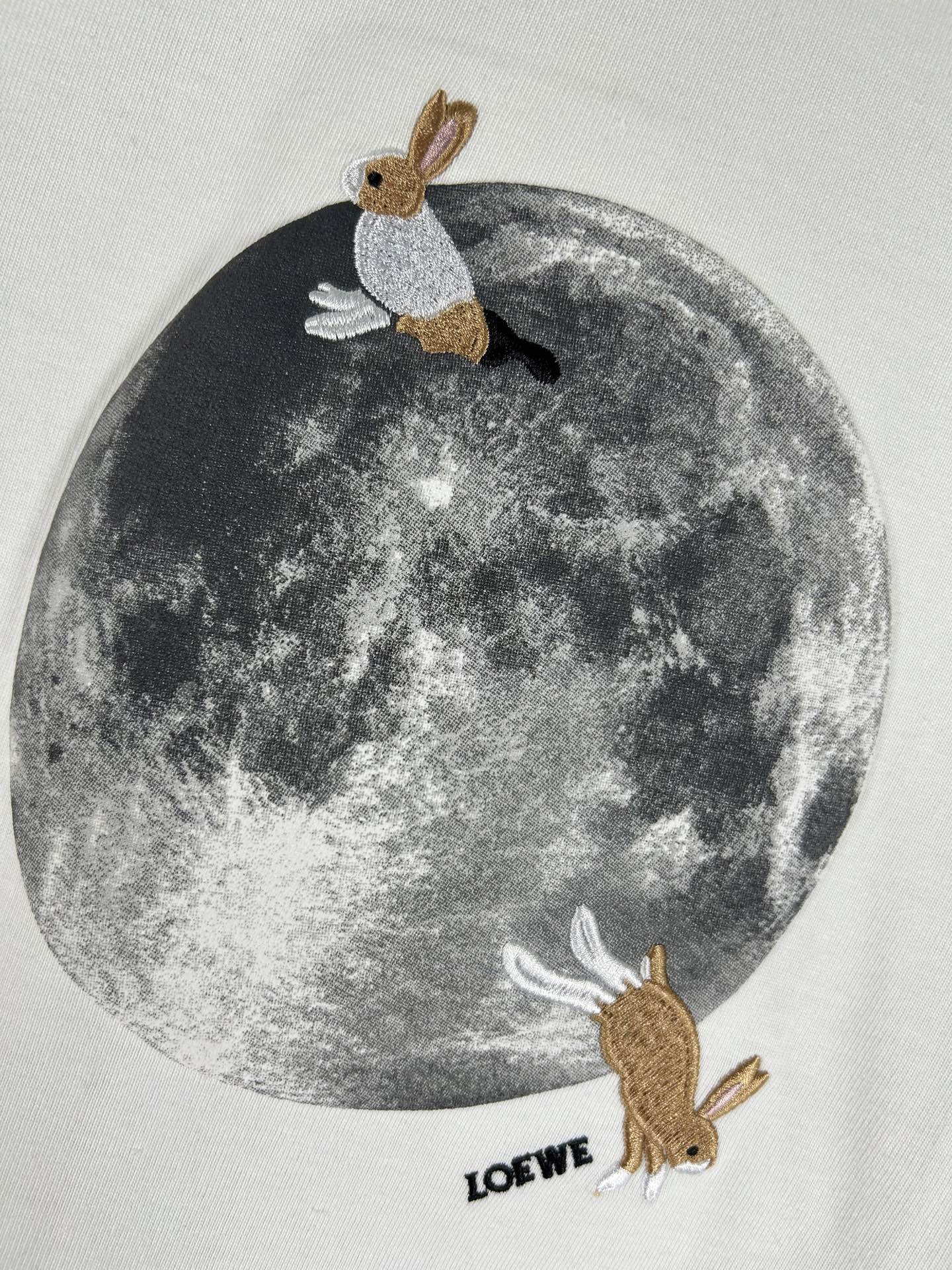 LOEWE Moon Embroidered T-Shirt | S–XL