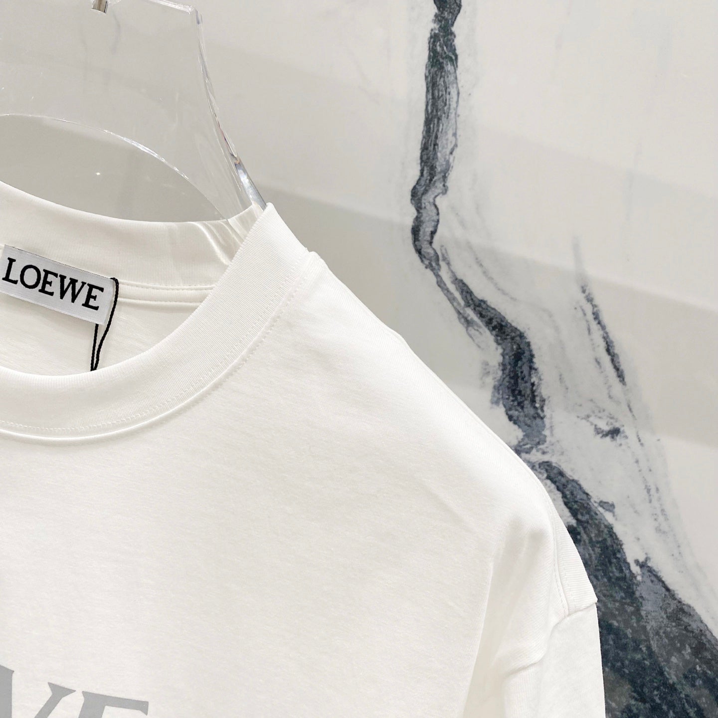 LOEWE 320g Logo Print Crewneck T-Shirt | S–XL