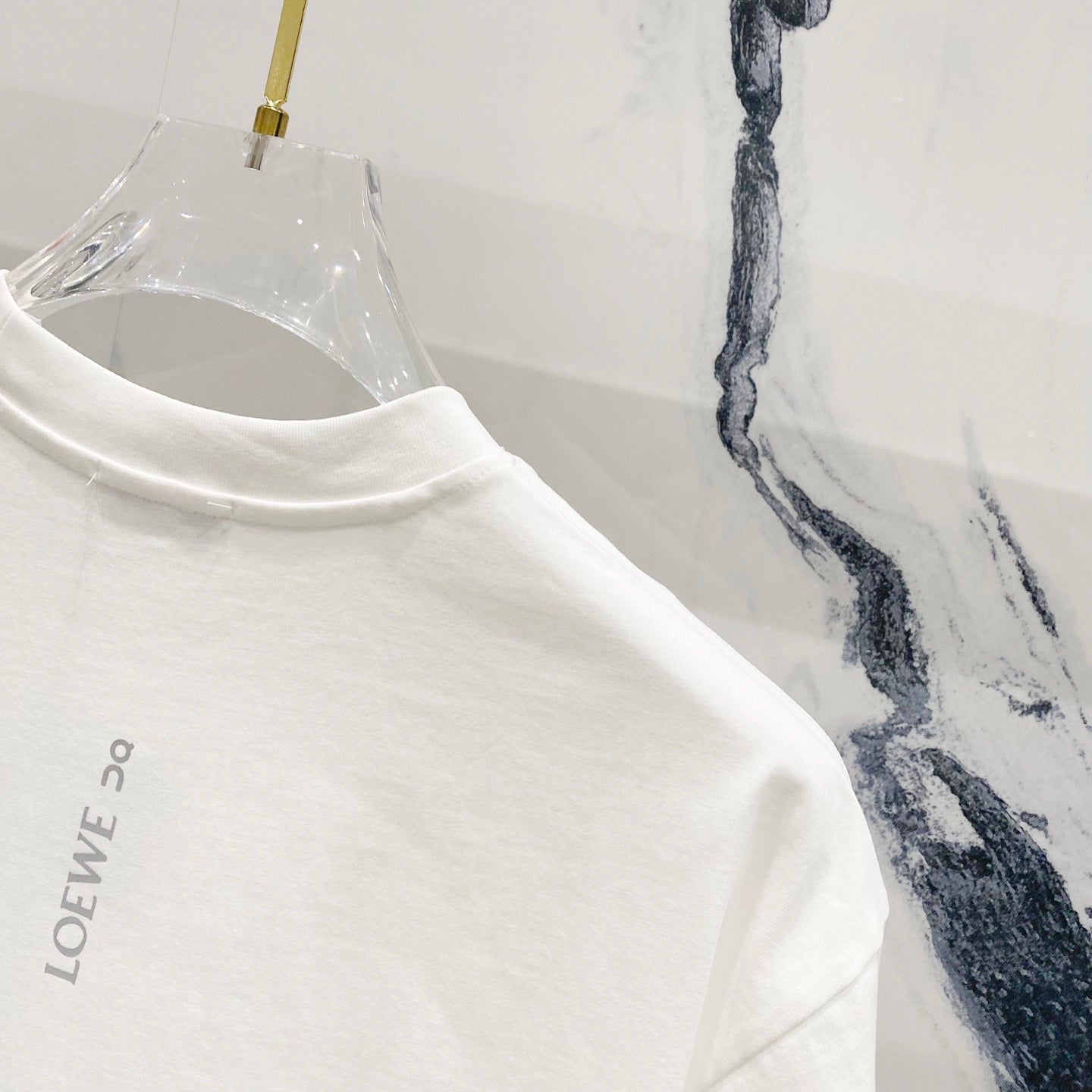 LOEWE 320g Logo Print Crewneck T-Shirt | S–XL