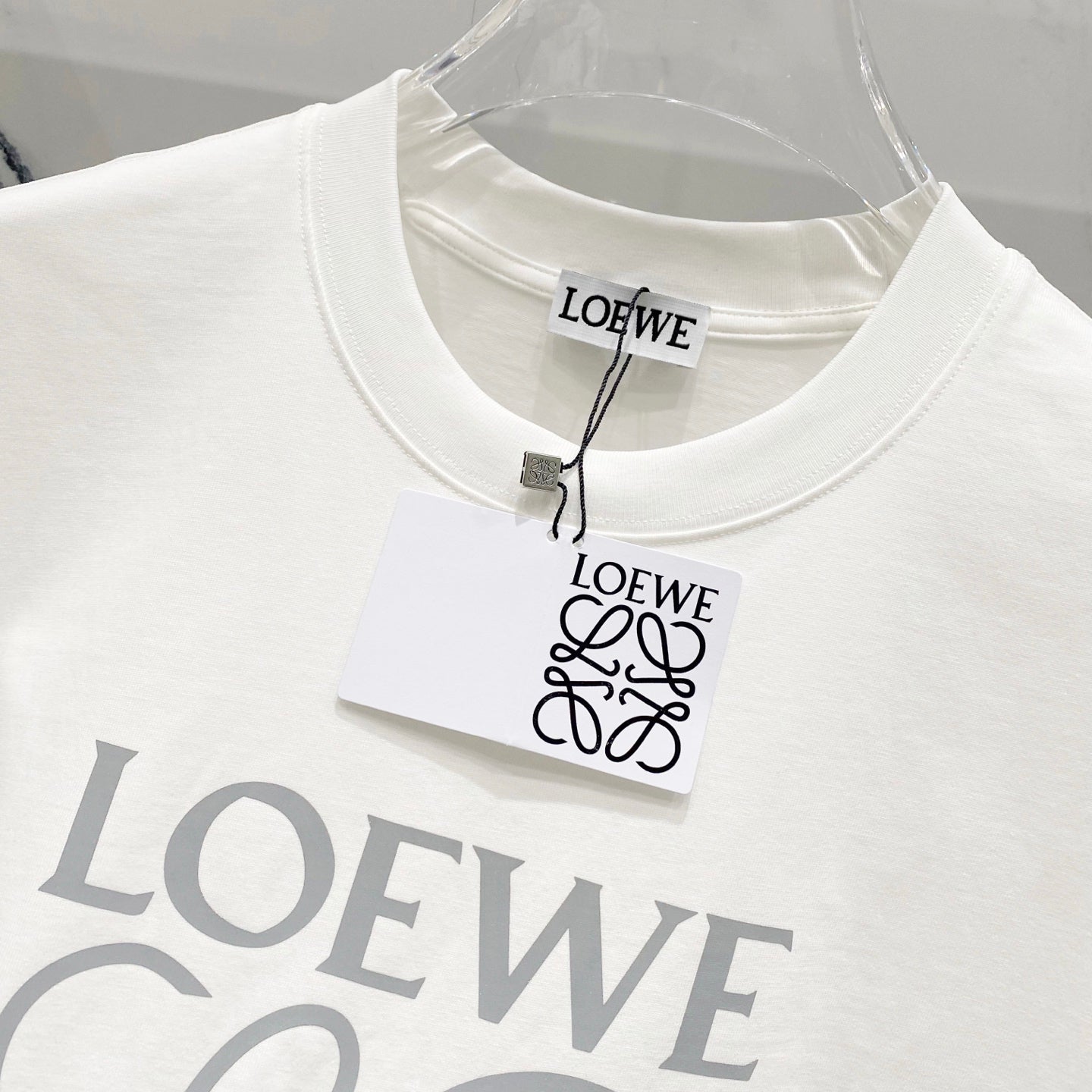 LOEWE 320g Logo Print Crewneck T-Shirt | S–XL
