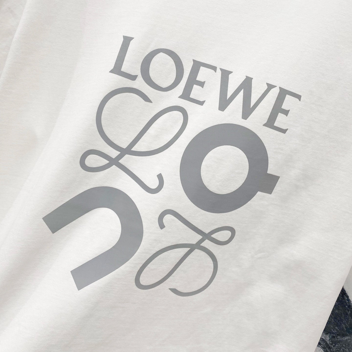 LOEWE 320g Logo Print Crewneck T-Shirt | S–XL