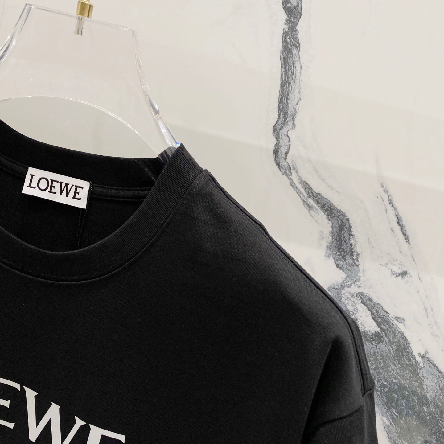 LOEWE 320g Logo Print Crewneck T-Shirt | S–XL