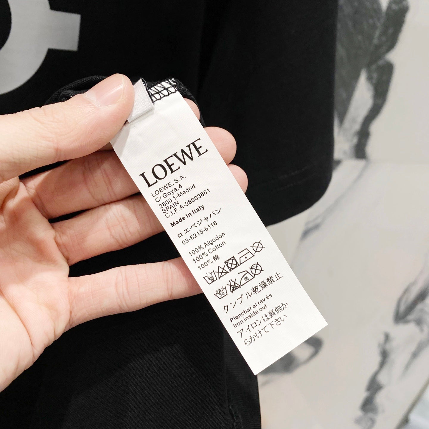 LOEWE 320g Logo Print Crewneck T-Shirt | S–XL