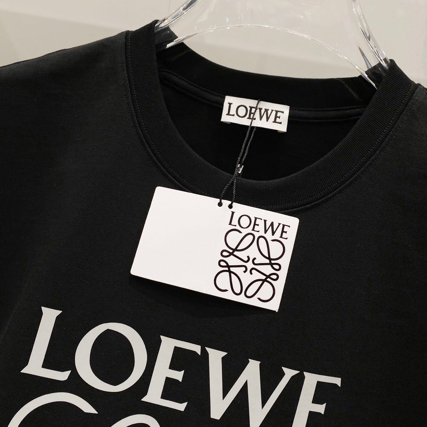 LOEWE 320g Logo Print Crewneck T-Shirt | S–XL