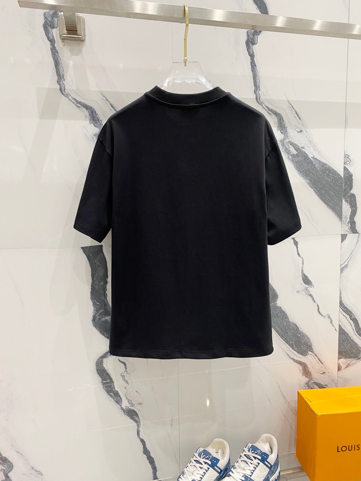 LOEWE 320g Cotton Crewneck T-Shirt – Embroidered Bunny Logo | S–XL