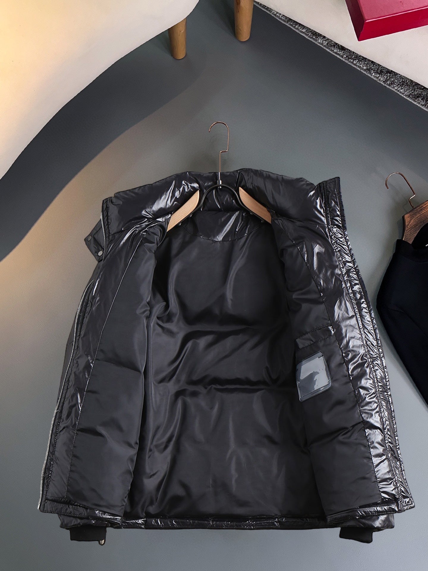 Moncler 2024 FW New Puffer Jacket | Unisex Colorblock Down Coat (M–3XL)