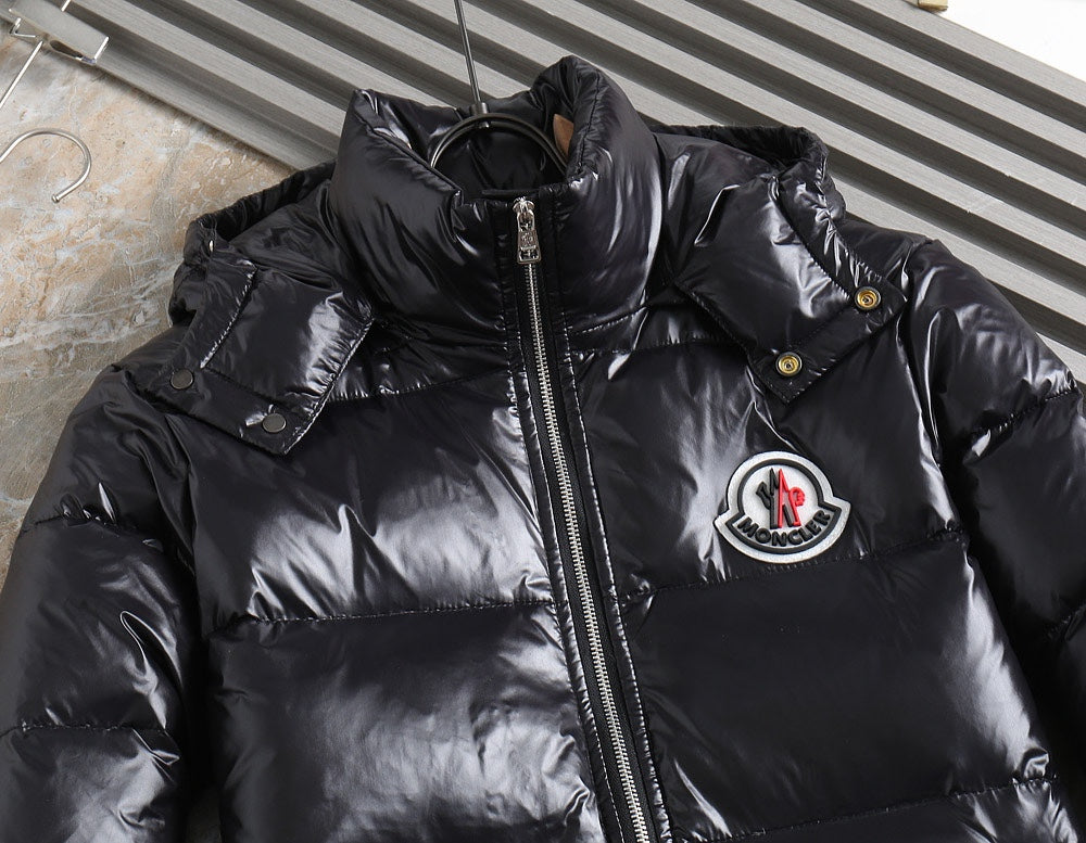 Moncler 2024 FW New Puffer Jacket | Unisex Colorblock Down Coat (M–3XL)