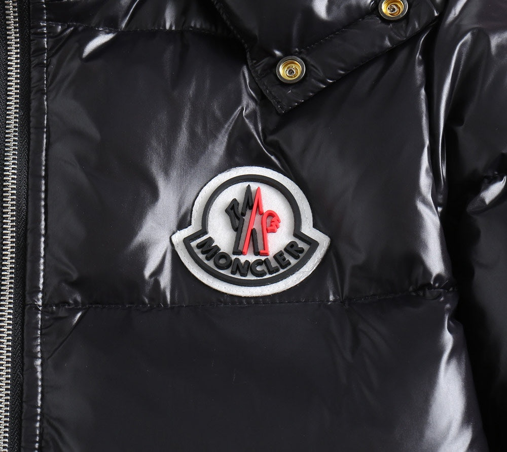 Moncler 2024 FW New Puffer Jacket | Unisex Colorblock Down Coat (M–3XL)