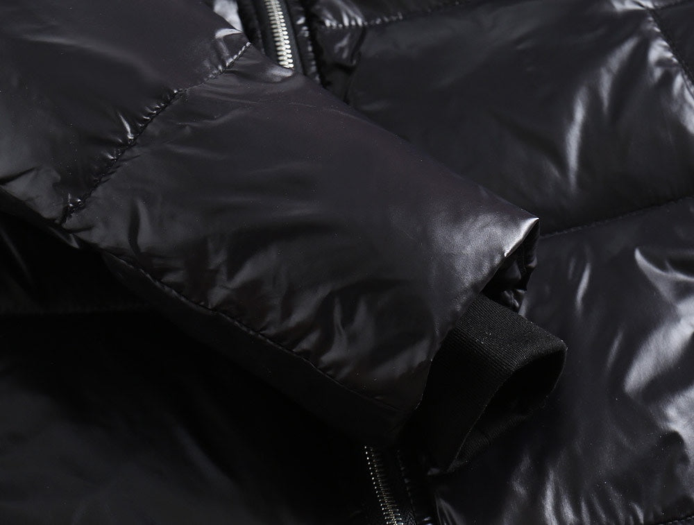 Moncler 2024 FW New Puffer Jacket | Unisex Colorblock Down Coat (M–3XL)