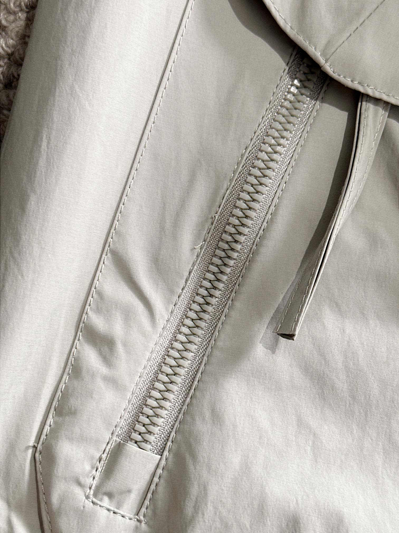GUCCI x The North Face FW2024 Lightweight Nylon Zip-Up Jacket | Luxury Collaboration Windbreaker